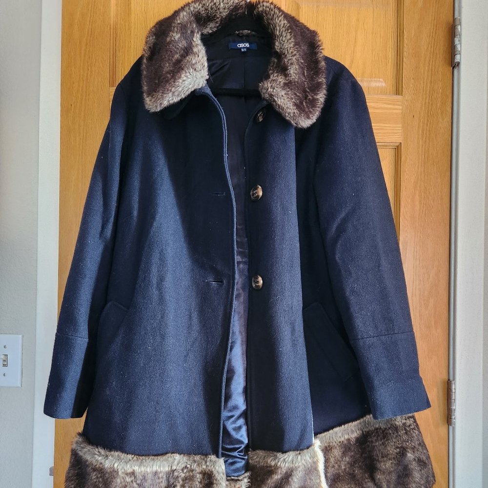 ASOS Navy blue jacket